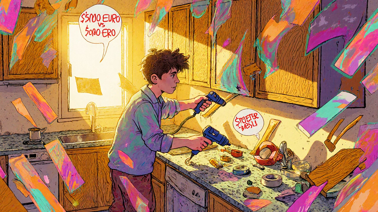 Dekorfolien für Küchenfronten: Schnelle und günstige Renovierung mit echtem Ergebnis