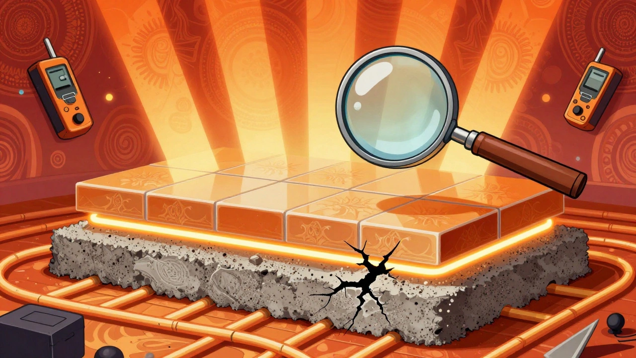 Heizestrich und Fliesen: Die richtige Kombination für Fußbodenheizung