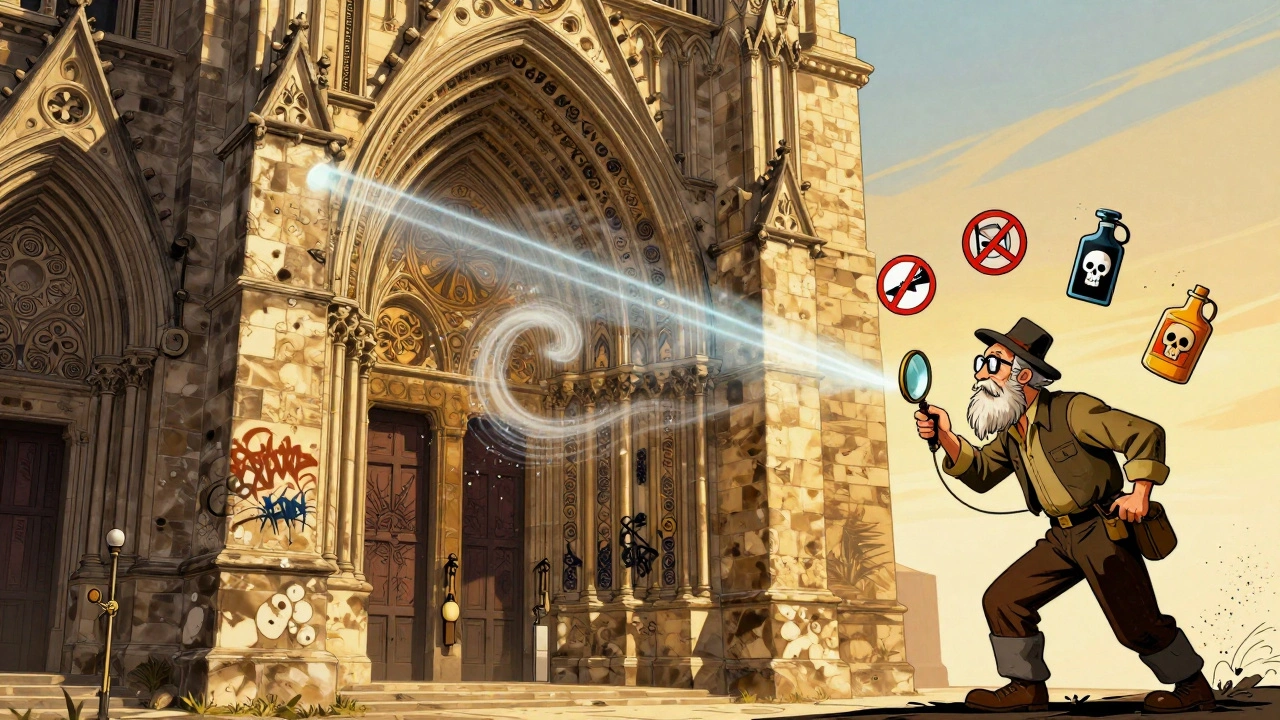 Naturstein im Denkmal: Reinigung, Festigung und Ersatzsteine - Fachgerechte Sanierung