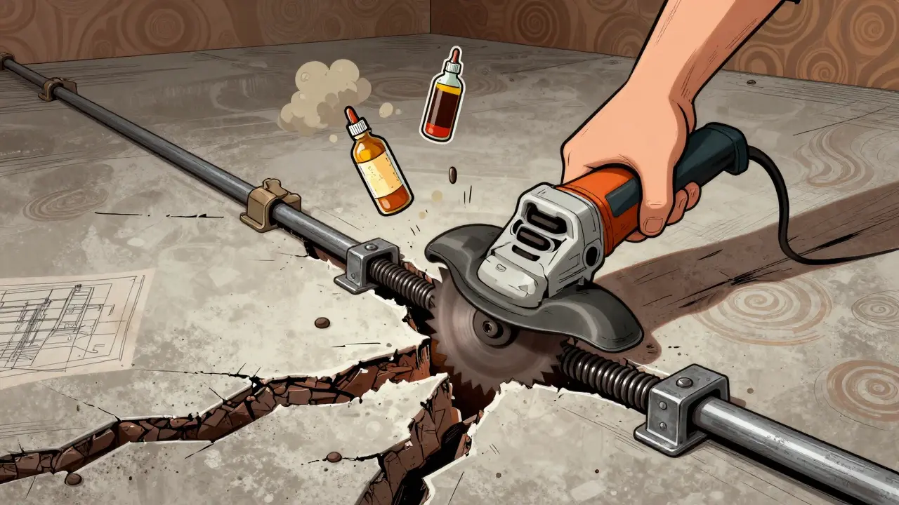 Estrichrisse sanieren: Klammern, Injektionen und Harz - Die richtige Methode für dauerhafte Reparatur