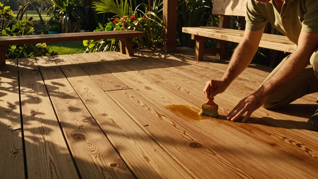 Holzterrasse bauen und pflegen: Die richtige Auswahl, Schritt-für-Schritt-Anleitung und effektiver Schutz