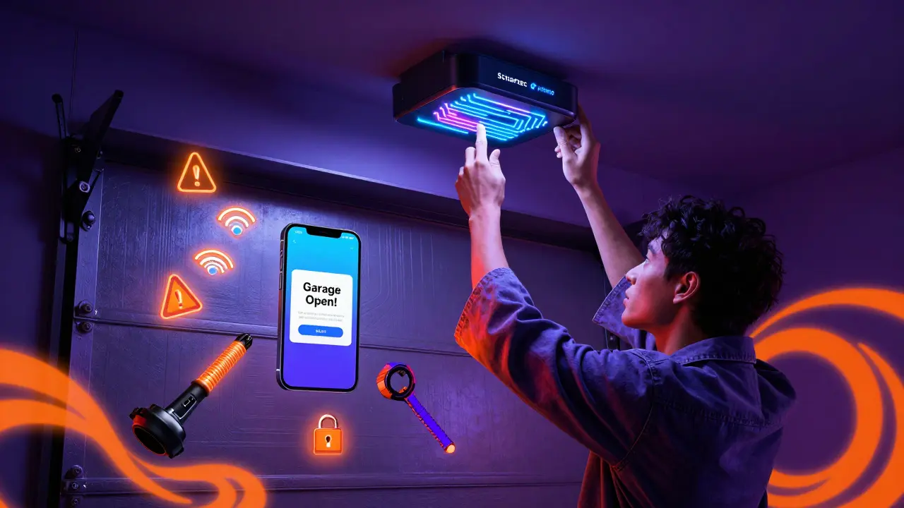 Smarte Garagentorantriebe nachrüsten und in das Smart Home einbinden