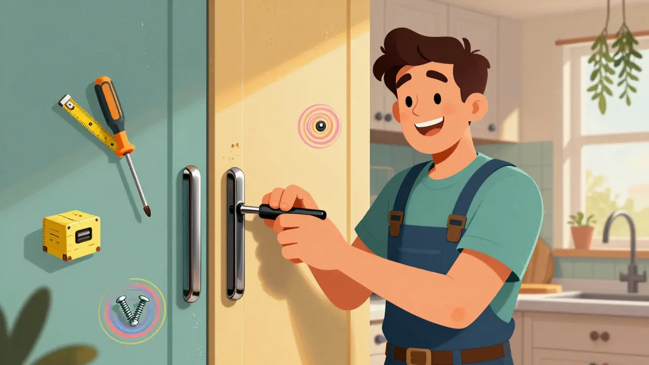 Griffe an Küchenschränken wechseln: Kleine Maßnahme, große Wirkung - Schritt für Schritt zum neuen Küchenlook