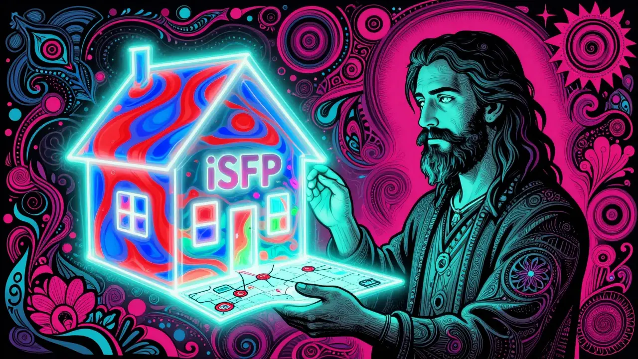 Energieberater mit leuchtendem Sanierungsfahrplan vor einem Haus mit Wärmebild-Effekten.