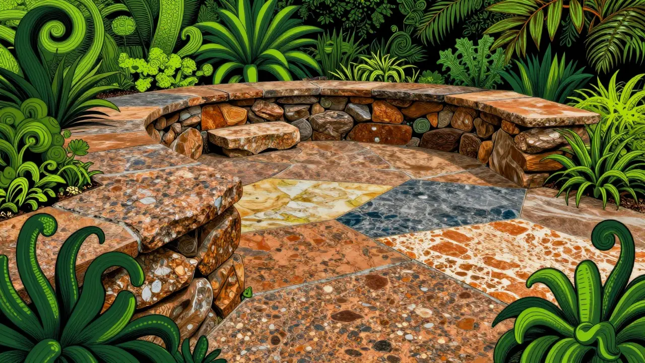Natursteinterrasse: Material, Verlegung und Pflege - Das A-Z