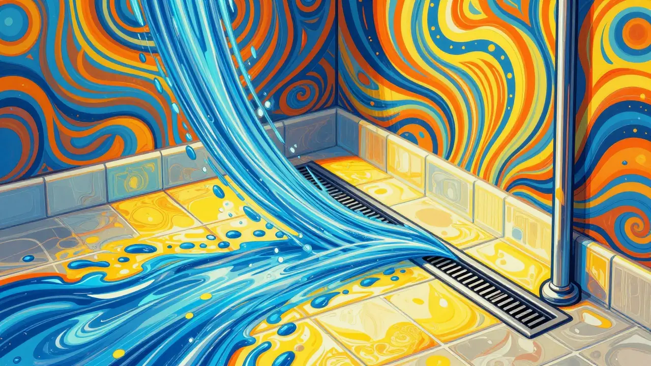Dusche fliesen: Gefälle, Dichtmanschetten und Rinne richtig planen